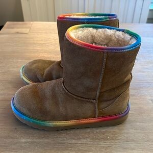 Rainbow Uggs (Little Girls Size 3)